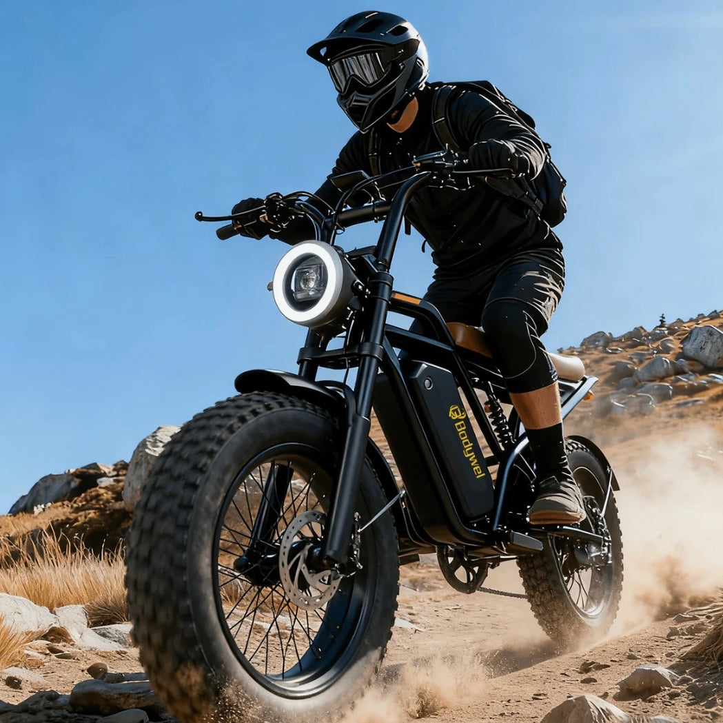 Lumaride Fat Tire Electric Bike – Powerful Off-Road & City Ride