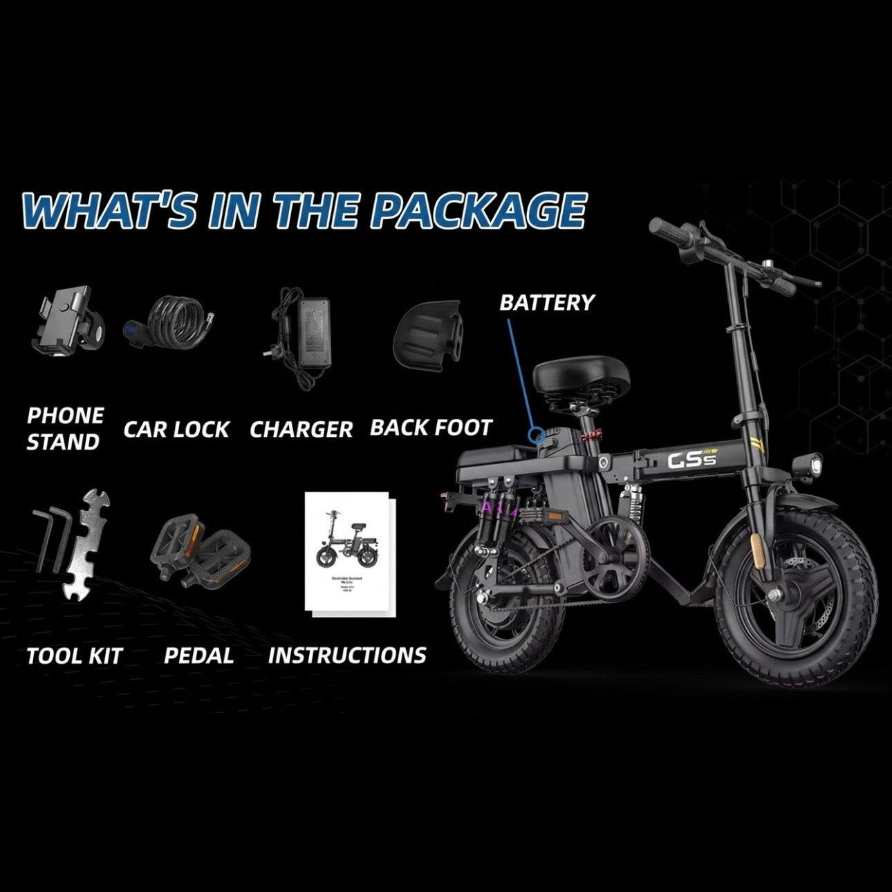 Lumaride Flex Go Folding E-Bike