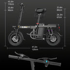 Lumaride Flex Go Folding E-Bike