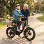 Comfortable Step-Through E-Bike for Seniors – Ride with Confidence